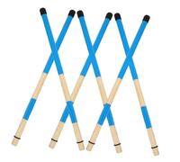 GALPADA 3pairs Wooden Drum Brush Percussion Instrument Accessories for Drumset Drum Brush for Beginners and Students Musical Instrument Accessories