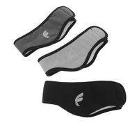 GALPADA 3pcs Adjustable Cotton Sleep Mask with Sound Proof Earmuffs for Light Sleepers, Ergonomic Design Light Blocking Eye Mask for Dorm and Office Naps
