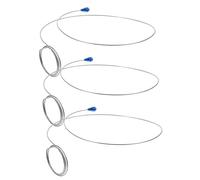 GALPADA 3Pcs Adjustable Wire Loupe Holder Magnifier Bracket for Watch Repair Lightweight Flexible Eyeglass Frame Fixing Tool for Watchmakers and Fine Machining