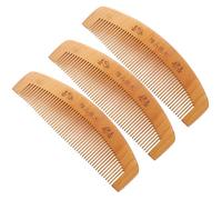 GALPADA 3pcs Anti-static Hair Comb Set Comfortable Grip Smooth Comb Teeth for Hair and Scalp Care for Home and Dorm Use
