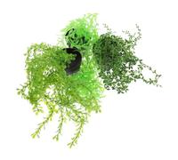 GALPADA 3Pcs Artificial Hanging Vine Plants Small Faux Potted Vines for Indoor Wall Decor Reusable Plastic Fake Hanging Plants with Fresh Natural Look No Watering Maintenance Needed