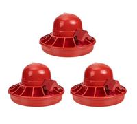 GALPADA 3pcs Automatic Poultry Waterer with Float Ball Easy Refillable Chick Drinkers for Chicken Duck Pigeon Farm Use Water Dispenser for Clean Feeding Environment