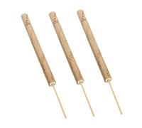 GALPADA 3pcs Bamboo Bird Whistles for Teens Educational Musical Flute Imitating Bird Calls Natural Bamboo Material Enhances Breath Control and Fine Motor Skills Cultural Music Experience