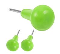 GALPADA 3pcs Braille Pen Braille Writing Stylus Tactile Communication Tool with Stainless Steel Tip Ergonomic Plastic Handle Lightweight Portable for Beginners Visual Impaired Home