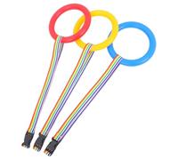 GALPADA 3pcs Children Walking Leash for Kindergarten and Preschool with Plastic and Fiber Material, Reusable Safety Harness to Keep Boys and Girls in Line in Institutions and Diner Hall