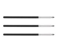 GALPADA 3pcs Concealer Makeup Brush Set with Wood Handle and Artificial Fiber Bristles, Angled Design to Save Powder and Create Natural Look, for Eye Makeup at Home or Beauty Salon