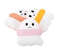 GALPADA 3pcs Cute Cartoon Makeup Powder Puff Set, Soft Breathable Sponge for Dry and Wet Face Powder Application, Mini Setting Finger Puff for Women Makeup Essentials