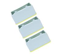 GALPADA 3pcs Cute Kitten Cat Litter Scooper Stand with Nonslip Base Plastic Poop Container Organizer for Indoor Cat Waste Cleanup Fit