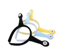 GALPADA 3pcs Cute Snail Design Headband Soft Animal Hairband Plush Cartoon Headwear for Parties School Outdoor