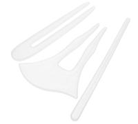 GALPADA 3Pcs DIY Silicone Hairpin Casting Mold for Epoxy Resin Includes Chopstick Single Pole and Styles Easy Demould Non Stick for Handmade Hair Accessories and Crafting