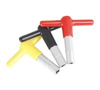 GALPADA 3pcs Drum Wrench Keys with Silicone Protective Sleeve Metal Drum Tuning Tools for Beginners Lightweight and Sturdy for Professional and Personal Use