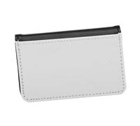 GALPADA 3pcs Durable Pu Leather Business Card Holder Compact Id Cards Protector for Business Women Office Employees Students Versatile Style Scratch-Resistant Cover Black