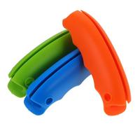 GALPADA 3pcs Ergonomic Grocery Bag Carrier Handles Silicone Grip for Heavy Shopping Bags Soft Handle Relieves Hand for Grocery Workers