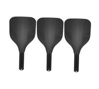 GALPADA 3pcs Hairdressing Facial Cover Durable Haircut Face Protector with Handle Reusable Makeup Shield for Salon Barbershop for Hair Spray Dyeing and Oiling Treatments