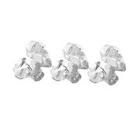 GALPADA 3pcs Heart-Shaped Toilet Tank Button Replacement Kit for Bathrooms Multifunctional Flush Aid and Pull Long Nail Friendly Transparent Toilet Press Tool for Easy Flushing and Opening