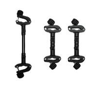 GALPADA 3pcs Lightweight Outdoor Stroller Connectors Made of Iron and Plastic Linking Two Single Strollers a Double for Families with Two