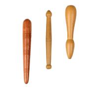 GALPADA 3pcs Manual Foot Acupoint Massagers Massage Sticks Pressure Point Massage Tools for Whole Body and Legs, Synthetic Material, Fatigue and Promote, for Watching Tv Or Listening
