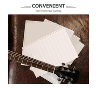 GALPADA 3pcs Paper Stuff Notebook Stave Notebooks Piano Stave Detachable Lightweight Paper 60 Sheets Each Piece for Music Practice