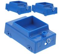 GALPADA 3pcs Physics Experiment Inclined Trolley for Mechanics Teaching Plastic Mechanics Car Educational Tool for School Science Labs and Home Learning