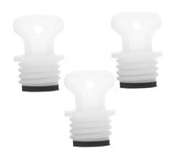 GALPADA 3pcs Portable Hot Water Bottle Stopper Rubber Replacement Caps Resistant to Aging Convenient to Carry for Soothing Muscle Aches in Cold Winter Adults