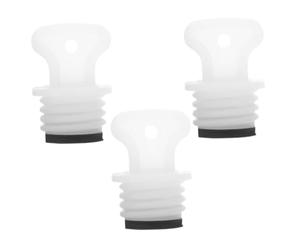GALPADA 3pcs Portable Hot Water Bottle Stopper Rubber Replacement Caps Resistant to Aging Convenient to Carry for Soothing Muscle Aches in Cold Winter Adults