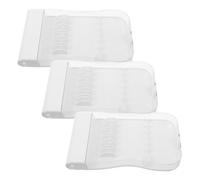 GALPADA 3pcs Portable Water Flosser Tips Organizer Case with Dustproof Cover Compact Storage Box Compatible with Waterpik and Other Brands Travel-Friendly Oral Irrigator Head Holder