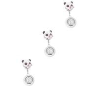 GALPADA 3pcs Quality Nurse Pocket Watch Safe Practical for Work Student Nurse Essentials Fashion Hanging Watch