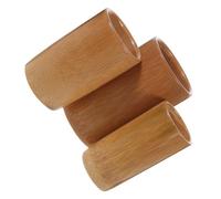GALPADA 3Pcs Reusable Bamboo Cupping Tools for Professional Cupping Therapy Medium Large Bamboo Massage Cups for Body Care Promote and Immune System Regulation