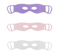 GALPADA 3pcs Reusable Silicone Eye Massagers with Ergonomic Design and Curved Nose Bridge for Gentle Eye Massage for Relaxation