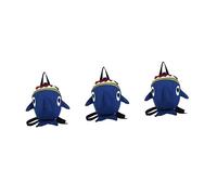 GALPADA 3pcs Shark Backpack for Boys and Girls Boy Girl Backpack Safety Harness Leash Playful Preschool Bag and Lunch Box Carry Bag