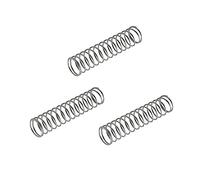 GALPADA 3Pcs Silver Trumpet Button Springs Durable Instrument Accessories for Trumpet Models Portable Easy to Store for Musicians the Go