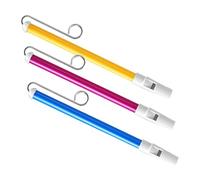 GALPADA 3Pcs Slide Whistle for Push Pull Flute Musical Instrument Safe Educational Plaything for Early Music Training and Sound Development