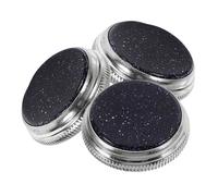 GALPADA 3pcs Small Finger Buttons for Trumpet Piston Durable Musical Instrument Accessory for Musicians Reliable Repair Tool Blue Sandstone