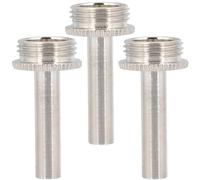 GALPADA 3pcs Stainless Steel Trumpet Finger Rod Rust-resistance Sturdy Connecting Rod Fits Most Models Silver Musical Instrument Accessory
