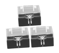 GALPADA 3pcs Transparent Emergency Stop Button Covers Dustproof Protective Switch Guards for Industrial and Elevator Button Protection
