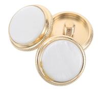 GALPADA 3Pcs Trumpet Valve Caps Finger Buttons Metal Shell Inlay Replacement Parts for Brass Instrument Accessories and Performance