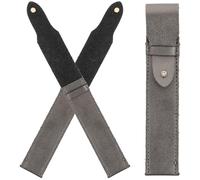 GALPADA 3pcs Tweezers Bag Pu Leather Compact Simple Style with Magnetic Snap Button Easy to Open and Close Portable Makeup Tool Container for Professional Handbag Use