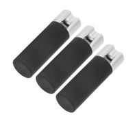 GALPADA 3pcs Vertical Blind Weights Replacement for Roller Shades Sturdy Iron and Plastic Blind Cord Pendants Curtain Pull Weights Matte-finished Black Accessories