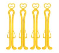GALPADA 4 Pcs Plastic Boot Shapers for Long Boots with Sturdy Hard Plastic and Two Side Clips Prevent Distortion and Clip Deodorants Simple Practical Design Random Color