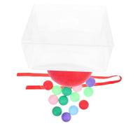 GALPADA 4 Sets Portable Pong Ball Party Game Props for Adults Interactive Entertainment Supply with Body-fixed Box for Hen Do Games and Indoor Outdoor Parties