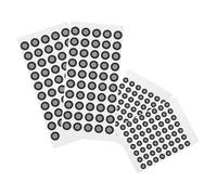 GALPADA 4 Sheets Scanning Markers with Reflective Stickers for Shining Scanner Diffuse Reflective Dots Compatible with Industrial Design Medical Research Animation Production