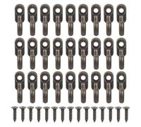 GALPADA 40pcs Bronze Wall Hooks Heavy Duty Decorative Vintage Coat Hooks for Everyday Storage Solutions and Limited Entryway Areas Classic Retro Metal Hangers