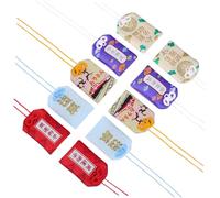 GALPADA 40pcs Japanese Omamori Amulet Bag Health Blessing Charms Mixed Styles Luck for Everyday Carry for Personal Use