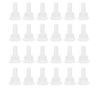 GALPADA 40pcs Small Silicone Pet Feeding Nipples for Newborn Rabbits Chinchillas Bunny Soft Pacifier Replacement for Kitten Milk Bottle Nursing