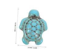 GALPADA 40pcs Turquoise Sea Star and Turtle Beads for Jewelry Making Smooth Carved Ocean Animal Spacer Beads for DIY Bracelets Necklaces Earrings for Daily Wear and Parties