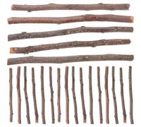 GALPADA 40Pcs Wood Log Sticks Artificial Bark for Craft Wooden Sticks Rustic Brown DIY for Flower Arrangement DIY and Small Craft Projects