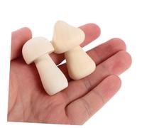 GALPADA 42pcs Unfinished Wooden Mushroom Figurines Natural DIY Craft Supplies for Painting Mini Mushroom Decorations for Home Desk Shelf Creative Art Project Ornaments