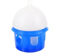 GALPADA 4l Plastic Pigeon Water Feeder round Shape, Easy to Use and Clean Self Watering Bird Drinking Bowl for Doves and Small Birds