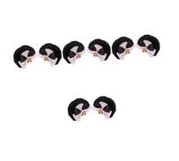GALPADA 4pairs Kawaii Bear Ears Headband Clip Hair Accessories for Girls Bow Hair Clip Cosplay Ears Festival Decor for Party