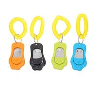 GALPADA 4pcs 4pcs PET Training Sound Device Dog Training Tool Adjustable Wrist Strap ABS Handsfree Indoor Sessions
